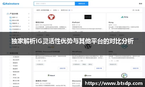 独家解析IG灵活性优势与其他平台的对比分析